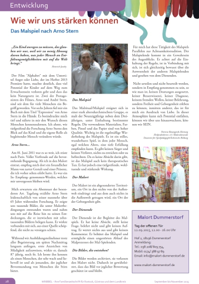 wie wir uns staerken koennen